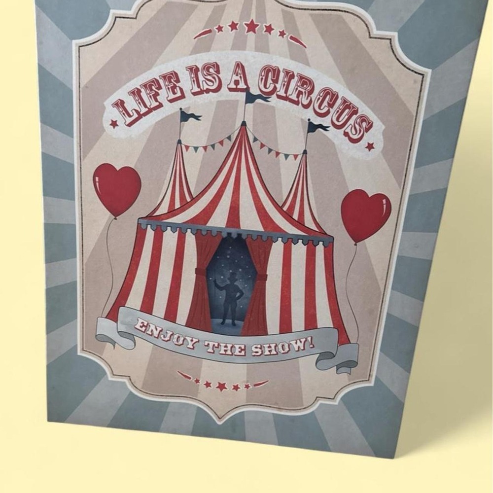 IKEA Circus canvas wall art Dumbo Nursery